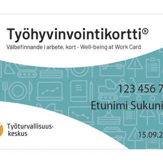 Kuva työhyvinvointikortista.